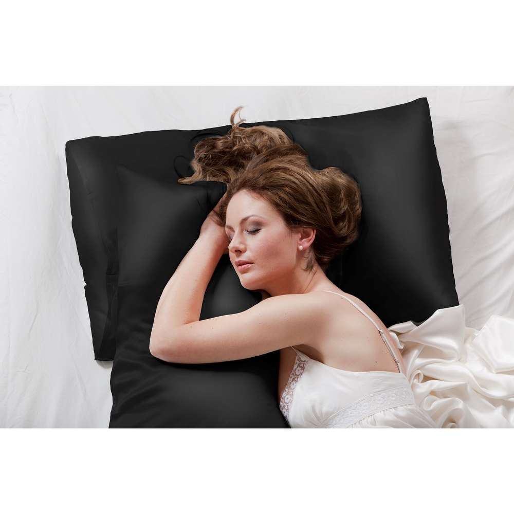 Silk pillowcases bed bath & discount beyond